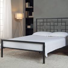 Best steel bed frame with wooden slats. Simple Metal Bed Frame Design Novocom Top