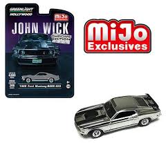 However too many people says that john wick's car is in fact a 1969 ford mustang mach 1. Greenlight 1969 Ford Mustang Boss 429 John Wick Chrome Limited Edition To 4 600 Pieces Worldwide 1 64 Diecast Model Car Walmart Com Walmart Com