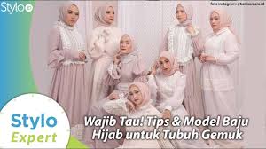 Model kebaya brokat untuk orang gemuk cocok kamu koleksi. Model Baju Muslim Hijab Gaya Untuk Badan Gemuk Ala Desainer Indonesia Barli Asmara Stylo Id Youtube