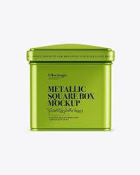 Download Psd Mockup Box Candies Coffee Jar Metallic Mockup Pack Package Square Sugar Tea Tin Psd In 2020 Mockup Free Psd Free Psd Mockups Templates Box Mockup
