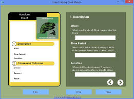 Free card maker is an intuitive and easy to work with piece of software whose main function consists of helping you design invitations for an extensive the intuitive and straightforward user interface makes free card maker accessible to people of all levels of experience, but it focuses primarily on. Free Trading Card Maker Software Informer A Free Application For Creating Professional Trading Cards