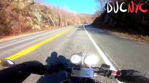 Long Motorcycle Ride North To The Catskill Mountains Highway Blast V951 Youtube