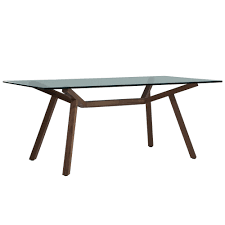 Steel market outdoor patio umbrella in riverbed taupe $48.00 Sean Dix Forte Rectangular Dining Table Glass Top