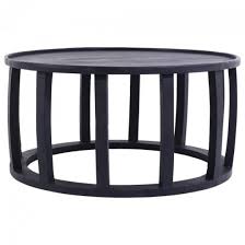 The company offers quality crafted and designed furniture and homewares with premier design services including interior design, property styling and a design school. Ink Round Coffee Table Black