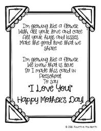 Everything around you, is touched with love. A Blooming Mother S Day Card Poem Freebie By Fourth In The North