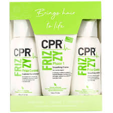 Another method of natural hair frizz control is using a distinct drying technique. Vitafive Cpr Frizz Control Trio Pack Say Goodbye To Frizzy Hair
