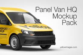 Popular Vehicle Mockups On Yellow Images Creative Store
