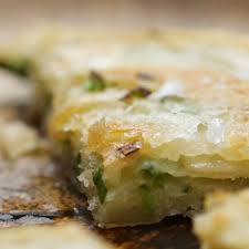Spring Onion Pancakes With Ginger Dipping Sauce Recipe Video Recipe Video Cooking Recipes Recipes Food