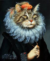 Pin By Susan Doggett On Katten Lolcats Cat Portraits Pet Portraits Cat Art
