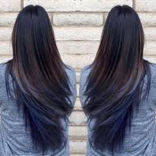 Top 20 Hair Color Ideas For Brown Black Hair You Hair Styles Oil Slick Hair Blue Ombre Hair