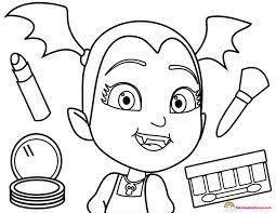 Image Result For Spring Vampirina Print Coloring Pages Harleys