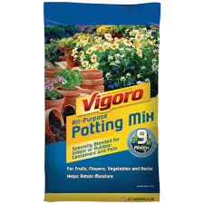 Garden soil is a phrase used in bagged soil or by the yard soil that means it's a mix of dirt and additives like compost. Vigoro 32 Qt Potting Soil Mix 74177925 The Home Depot