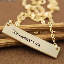Popular Name Pix Name Jewelry Golden Charms Jewelry Picture