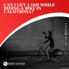 California has enacted a specialized motorized scooter statute. Understanding The Risks Of Riding A Bike Under The Influence In California Karns Karns