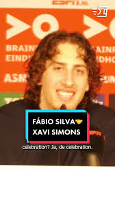 Fabio Silva Xavi Simons Celebration