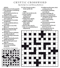 Maybe you would like to learn more about one of these? National Post Cryptic Crossword Forum Saturday March 23 2019 It S All A Myth