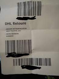 Een dhl pakket ontvangen maar was je aankoop niet helemaal wat je had verwacht? Dhl Retoure Zu Gross Ausgedruckt Geht Es Trotzdem Internet Sport Amazon