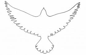 Papier Vogel Vorlage Ausschneiden Weihnachtsdeko Selber Basteln Papierschablonen Selber Basteln