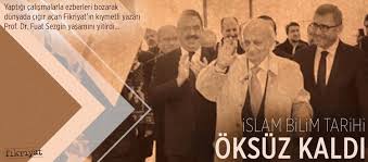 İslam tarihi, bilim ve teknoloji tarihi alanında çalışmalarıyla tanınmaktadır. Fikriyat V Twitter Islam Bilim Tarihi Oksuz Kaldi Yaptigi Calismalarla Ezberleri Bozarak Dunyada Cigir Acan Fikriyat In Kiymetli Yazari Prof Dr Fuat Sezgin Yasamini Yitirdi Https T Co Eimyjfsmti Https T Co Ftc1e0bsmb