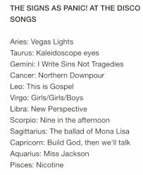 Panic At The Disco The Ballad Of Mona Lisa Meaning Pin By Oorja On Pisces Zodiac Funny Panic At The Disco Lyrics Zodiac Signs Pictures