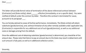 A situation of saying good bye had never been an easy task, but conclude your letter by thanking the employee for the services he or she gave to the company. Vendor Supplier Termination Letter Samples Examples