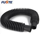 Corrugated rubber hose