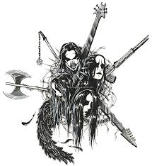 Black Metal Drawing Exterminas Metal Drawing Band Posters Metal