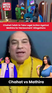 🎤 Chahat Fateh Ali Khan Takes Legal Action Against Mathira Over Harassment  Claims 📜, Pakistani entertainer Chahat Fateh Ali Khan has announced legal  action against Mathira after she accused him of ...