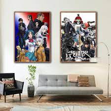 manga full metal panic Poster Painting Canvas Prints 24x36 poster Bedroom  Large home decor Wall Art Picture canvas wall - AliExpress