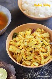 Radish Stirfry Indian Food Recipes Vegetarian Radish Recipes Indian Food Recipes