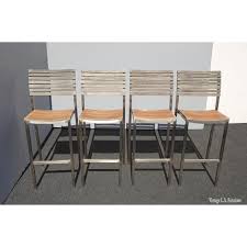 Teak chair, teak table, teak lounge chair, teak sofa, teak coffee table, teak sideboard, teak credenza, teak desk, teak display, dresser, teak bed, lamp. Set Of Four Vintage Westminster Teak Vogue Stacking Bar Stools Chairish