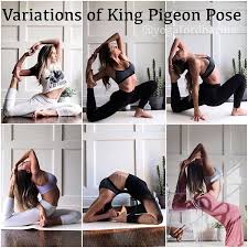 Yogafordharma On Kingpigeon My Favorite Is The Bound Variation On The Bottom Left It Feels Like Electri Yoga Tutorial Yoga Fitness Easy Yoga Workouts