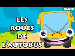 Les Roues De L Autobus The Wheels On The Bus French Nursery Rhymes Youtube French Nursery Kindergarten Songs French Teaching Resources