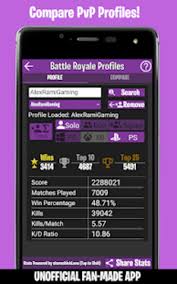 View battle royale player stats grouped by squad typ. Companion For Fortnite Stats Map Shop Weapons For Android Download
