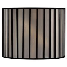 Black And White Lamp Shades Black Drum Lamp Shade With Spider Assembly At Destination Lighting Lamp Shade Drum Lampshade Lamp