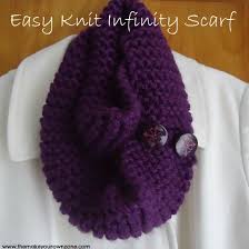 Knit and purl (watch the knit stitch 'how to' tutorial here, and the purl there are still plenty of free knitting patterns you can manage on your schedule, like the easiest elegant infinity scarf. Easy Knit Infinity Scarf The Make Your Own Zone