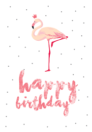 Free Printable Birthday Cards For Women Flamingo Birthday Free Printable Birthday Card Greetings Island Free Printable Birthday Cards Birthday Card Printable Happy Birthday Free