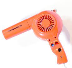 Vintage Orange Blow Dryer Hair Dryer 1970s Blow Dry Hair Hair Dryer Vintage Hair Dryer