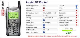 Alcatel OT Pocket :: GSMchoice.com
