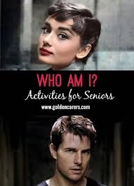 Who Am I Game 3 Activities Senior Activities Elderly Activities