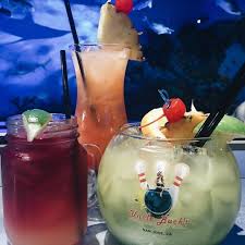 Uncle Buck S Fish Bowl Grill Is An Ocean Themed Restaurant In Missouri In 2020 Festive Drinks Fishbowl Drink Restaurant