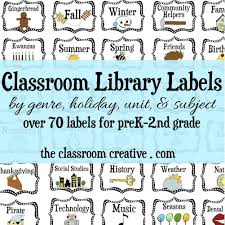 Classroom Library Labels With A Freebie Library Labels Classroom Library Labels Classroom Library