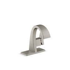The covers were price pfister. Kohler Katun Single Hole Single Handle Bathroom Faucet In Vibrant Brushed Nickel 885612586742 Ebay
