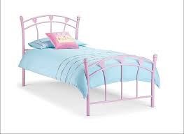 Jemima Princess Pink Bed Girls Metal Beds Single Bed Frame Bed Furniture