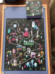 Escape from the haunted mansion is an escape room in a box style puzzle game featuring mystery incorporated. Disneyland Haunted Mansion 1000 Piece Another Really Enjoyable Puzzle With Unique Shapes My First With A Completely Black Background Jigsawpuzzles