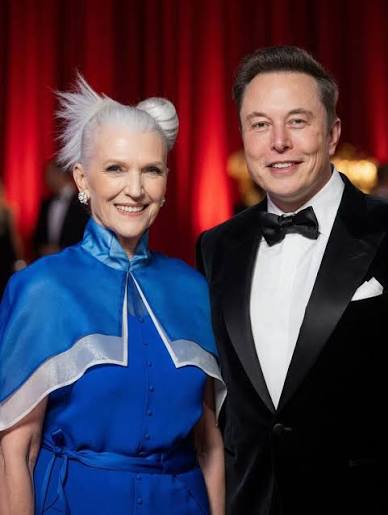 Maye Musk and Elon Musk | TikTok