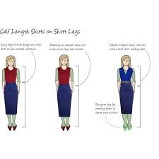 Calf Length Skirt Short Legs Calf Length Skirts Short Legs Long Pencil Skirt