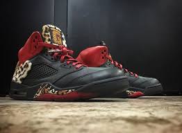 Enzo Amore Air Jordan 5 Leopard Custom By Mache Sole Collector Air Jordans Jordans Hype Shoes