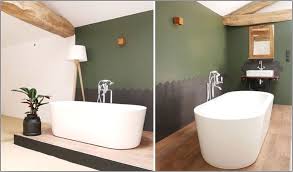 Idee Deco Salle De Bain Vert Olive Deco Salle De Bain Verte Peinture Salle De Bain Salle De Bain Verte