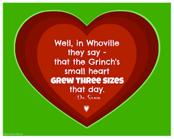 starts pushing the sled oh, the wailing and the gnashing of teeth. The Grinch S Heart Chakra Grinch Quotes Grinch Heart Grinch Printable